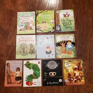 10 children's books - picture books- Imagination Library Various Titles
